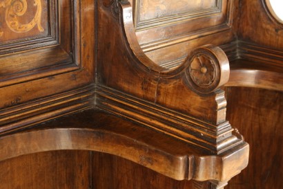 Stallo intarsiato XVII sec