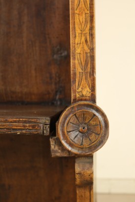 Stallo intarsiato XVII sec