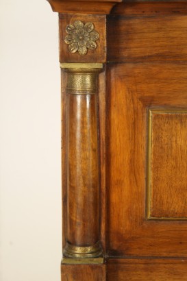 Bett, reich, 800, 900, hergestellt in Italien, Walnuss, #antiquariato, #letti, #dimanoinmano