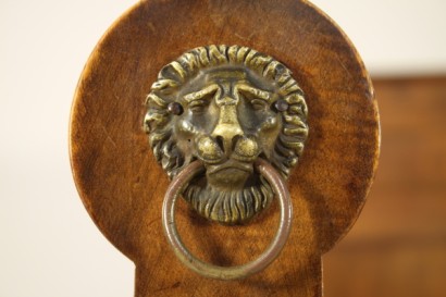 Bett, reich, 800, 900, hergestellt in Italien, Walnuss, #antiquariato, #letti, #dimanoinmano