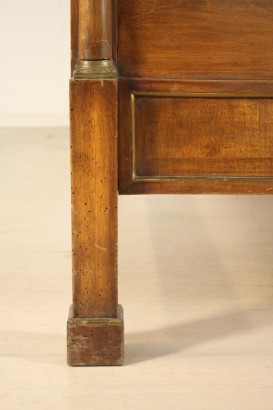 Bett, reich, 800, 900, hergestellt in Italien, Walnuss, #antiquariato, #letti, #dimanoinmano