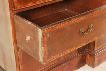 stilvolle Möbel von Bottega del 900, englische 20th Century Bibliothek, Mahagoni, aus England