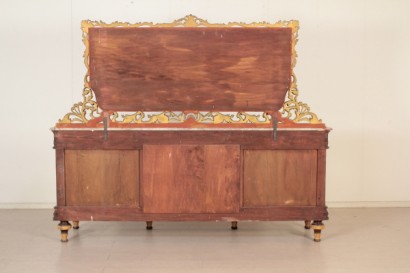 Retro Credenza tre ante con specchio