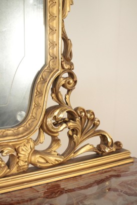 Credenza tre ante con specchio