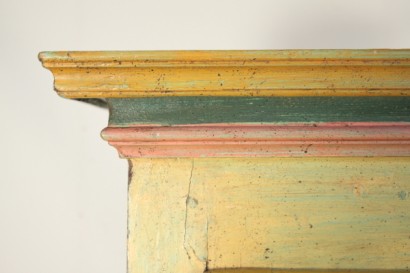 vestuario, decorado, lacado madera, 700, piemonte, hecha en Italia, #antiquariato, #armadi, #dimanoinmano