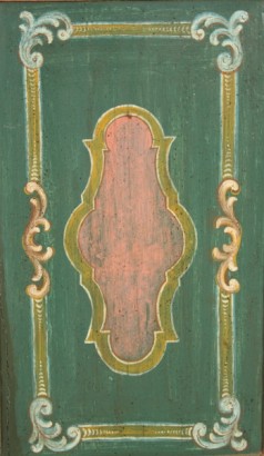 vestuario, decorado, lacado madera, 700, piemonte, hecha en Italia, #antiquariato, #armadi, #dimanoinmano