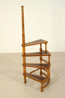 Leiter, Mahagoni, Buche, 900, hergestellt in Italien, #bottega, #mobiliinstile, #dimanoinmano