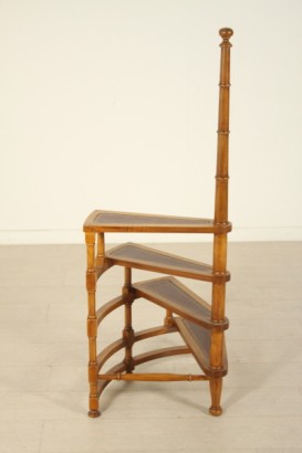 Leiter, Mahagoni, Buche, 900, hergestellt in Italien, #bottega, #mobiliinstile, #dimanoinmano