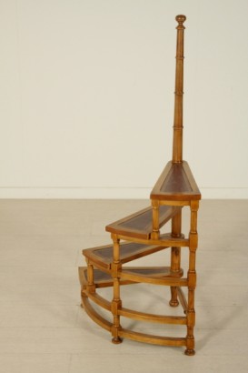 Leiter, Mahagoni, Buche, 900, hergestellt in Italien, #bottega, #mobiliinstile, #dimanoinmano
