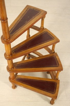 Leiter, Mahagoni, Buche, 900, hergestellt in Italien, #bottega, #mobiliinstile, #dimanoinmano