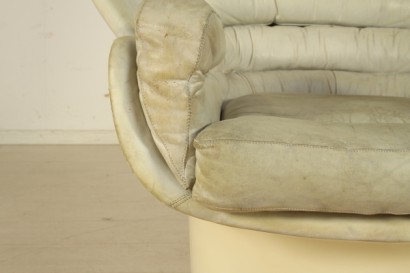 sillón, Joe Colombo, confort, Elda, 1965, cuero, #modernidad, #armchairs, # {* $ 0 $ *}