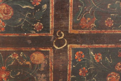 Cassapanca decorata