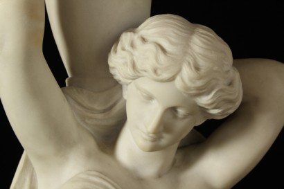 statua, marmo, marmo di Carrara, #antiquariato, #oggettistica, #dimanoinmano