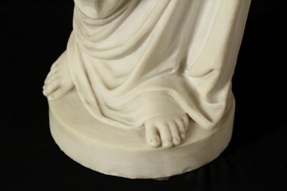 statua, marmo, marmo di Carrara, #antiquariato, #oggettistica, #dimanoinmano