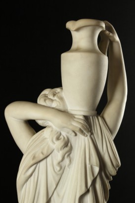 statua, marmo, marmo di Carrara, #antiquariato, #oggettistica, #dimanoinmano