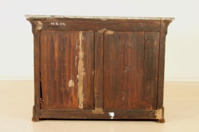 Cassettone piuma di mogano