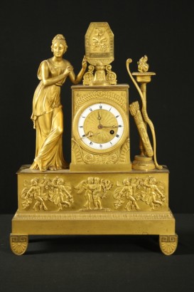 «Da camino, Charles X, dorado bronce en foco, #antiquariato, #oggettistica, #dimanoinmano