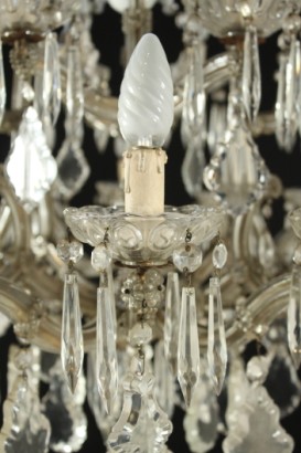 Maria Theresa Kronleuchter, 800, in Italien, Glas, #bottega, #illuminazione, #dimanoinmano