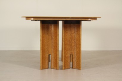 Tisch, furnierte 80 Jahre, Holz, Radica, machte in Italien, #modernariato, #tavoli, #dimanoinmano