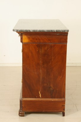 Kommode, Cappuccino, Mahagoni, 800, Frankreich, Marmor, Gold, #antiquariato, #cassettoni, #comò, #dimanoinmano