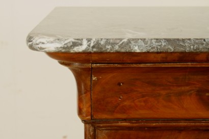 Kommode, Cappuccino, Mahagoni, 800, Frankreich, Marmor, Gold, #antiquariato, #cassettoni, #comò, #dimanoinmano