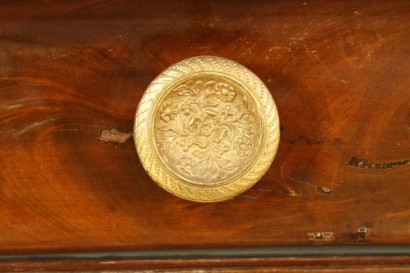 Kommode, Cappuccino, Mahagoni, 800, Frankreich, Marmor, Gold, #antiquariato, #cassettoni, #comò, #dimanoinmano