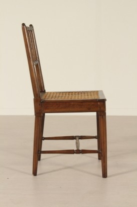 Stühle, 800, Walnuss, hergestellt in Italien, #antiquariato, #sedie, #dimanoinmano