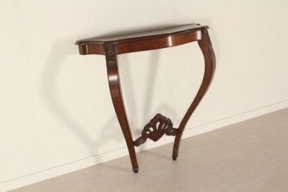 Consol, Spätbarock, 900, hergestellt in Italien, Walnuss, #bottega, #mobiliinstile, #dimanoinmano