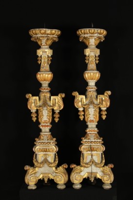 Paar der Fackel-Träger