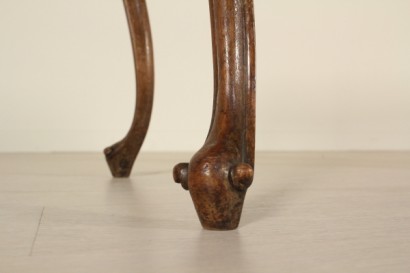 Kaffee-Tisch, Nussbaum, 900, Spätbarock, hergestellt in Italien, #bottega, #barocchetto, #dimanoinmano