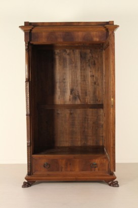 Schrank, 800, Walnuss, hergestellt in Italien, #bottega, #umbertino, #dimanoinmano