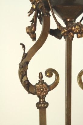 Freiheit-Leuchter, Bronze, 900, hergestellt in Italien, #bottega, #illuminazione, #dimanoinmano