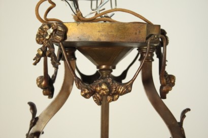 Freiheit-Leuchter, Bronze, 900, hergestellt in Italien, #bottega, #illuminazione, #dimanoinmano