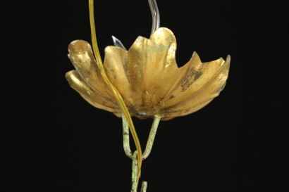 Kronleuchter, Schmiedeeisen, 900, in Italien, Lack, Gold, #bottega, #illuminazione, #dimanoinmano