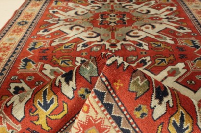 Teppich, Türkis, Mikra, Wolle, Baumwolle, 60 Jahre, Türkei, Handwerk, #antiquariato, #tappeti, #dimanoinmano hand