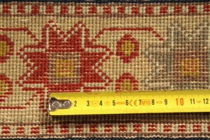 Teppich, Türkis, Mikra, Wolle, Baumwolle, 60 Jahre, Türkei, Handwerk, #antiquariato, #tappeti, #dimanoinmano hand