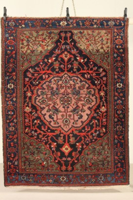 Teppich, Iranisch, Baumwolle, Wolle, 1930er Jahre, #Antiquitäten, #Teppiche, # {* $ 0 $ *}