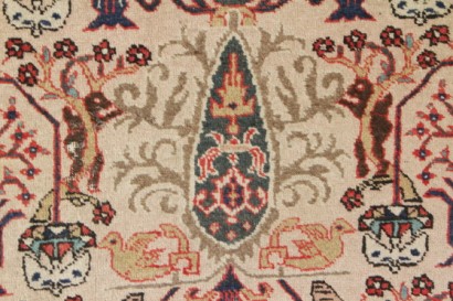 Teppich, Iranisch, Baumwolle, Wolle, #Antiquitäten, #Teppiche, # {* $ 0 $ *}