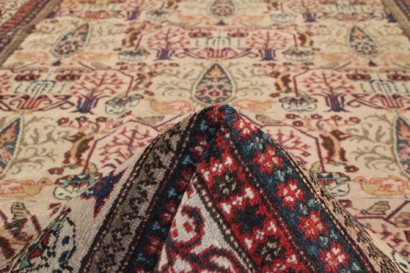 Teppich, Iranisch, Baumwolle, Wolle, #Antiquitäten, #Teppiche, # {* $ 0 $ *}