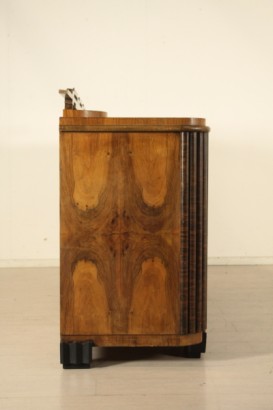 Frühstücksbuffet, made in Italy, Holz furniert, Radica, #modernariato, #mobilio, #dimanoinmano