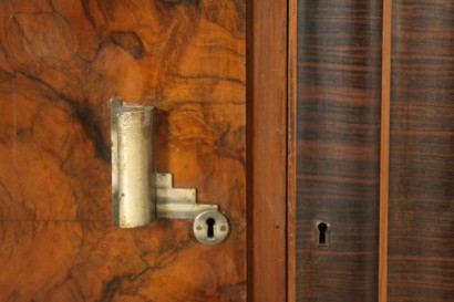 Frühstücksbuffet, made in Italy, Holz furniert, Radica, #modernariato, #mobilio, #dimanoinmano