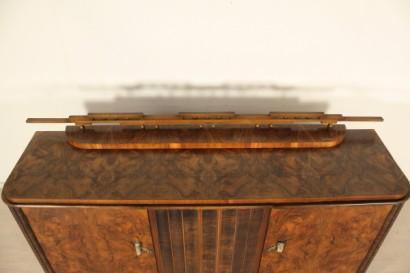 Frühstücksbuffet, made in Italy, Holz furniert, Radica, #modernariato, #mobilio, #dimanoinmano