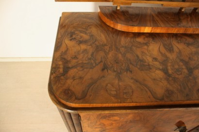 Frühstücksbuffet, made in Italy, Holz furniert, Radica, #modernariato, #mobilio, #dimanoinmano