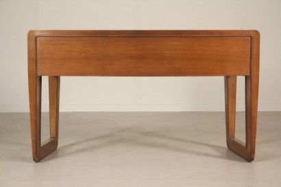 Ausflüge, furniert 40 Jahre, Holz, Mahagoni, Messing, hergestellt in Italien, #modernariato, #tavoli, #dimanoinmano