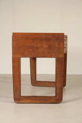 Ausflüge, furniert 40 Jahre, Holz, Mahagoni, Messing, hergestellt in Italien, #modernariato, #tavoli, #dimanoinmano