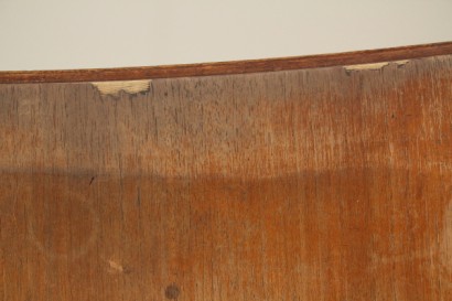 Ausflüge, furniert 40 Jahre, Holz, Mahagoni, Messing, hergestellt in Italien, #modernariato, #tavoli, #dimanoinmano