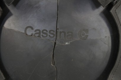 Stühle, Cassina, 80 Jahre, Metall, Kunststoff, Leder, #modernariato, #sedie, #dimanoinmano