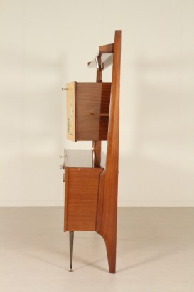 Mobile, furniert 50 Jahre, Holz, Mahagoni, Pappel, Dekorationen, Metall, hergestellt in Italien, #modernariato, #mobilio, #dimanoinmano