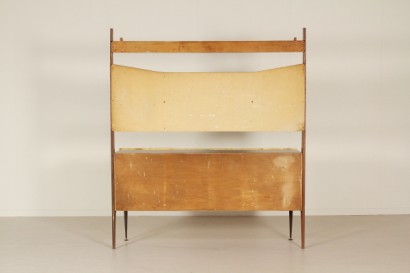 Mobile, furniert 50 Jahre, Holz, Mahagoni, Pappel, Dekorationen, Metall, hergestellt in Italien, #modernariato, #mobilio, #dimanoinmano