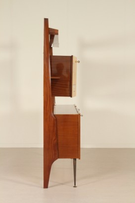 Mobile, furniert 50 Jahre, Holz, Mahagoni, Pappel, Dekorationen, Metall, hergestellt in Italien, #modernariato, #mobilio, #dimanoinmano